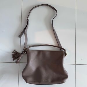 Kate Spade beige crossbody shoulder handbag